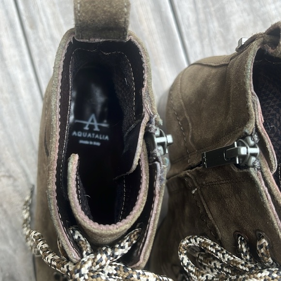 Aquatalia Ihana Waterproof Hiking Boots Size 7 - Picture 15 of 16